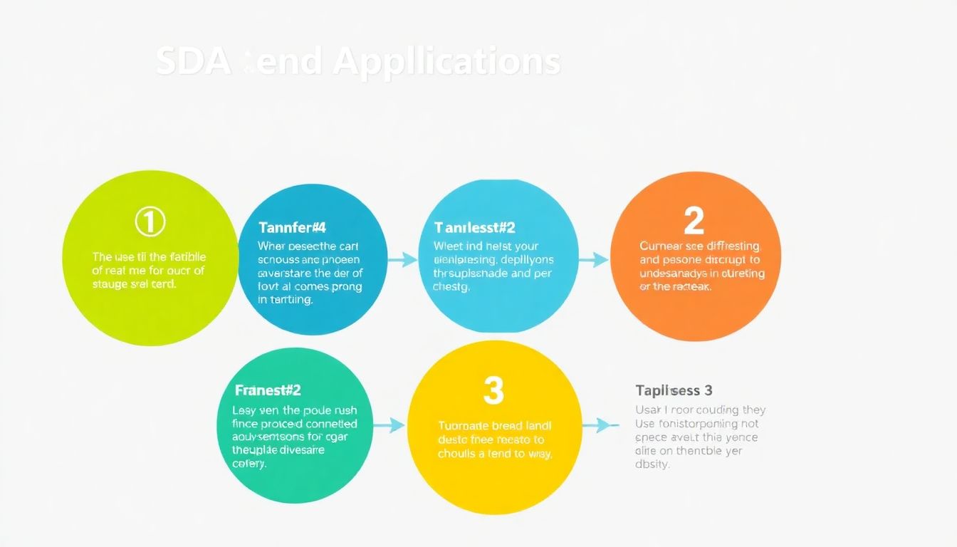 A step-by-step infographic guiding readers through the DUA application process