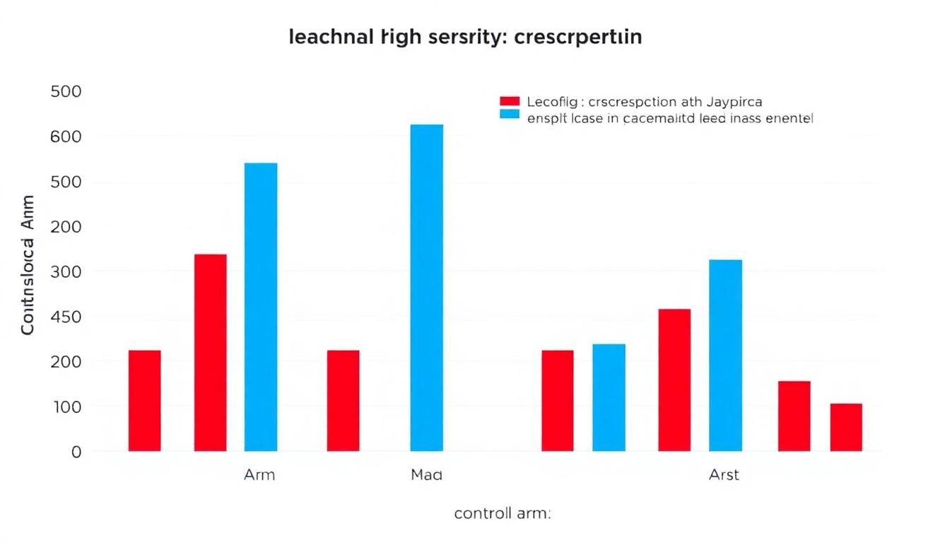 A bar graph comparing death cases in the Jaypirca arm and the control arm, with a note on the high crossover rate