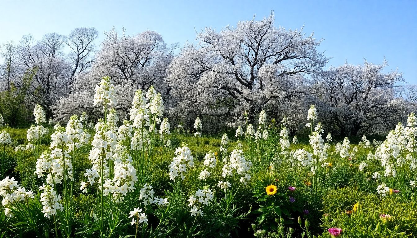 A hopeful image of the Cloud Wood site in full bloom, symbolizing its potential for recovery and the importance of preserving such spaces.