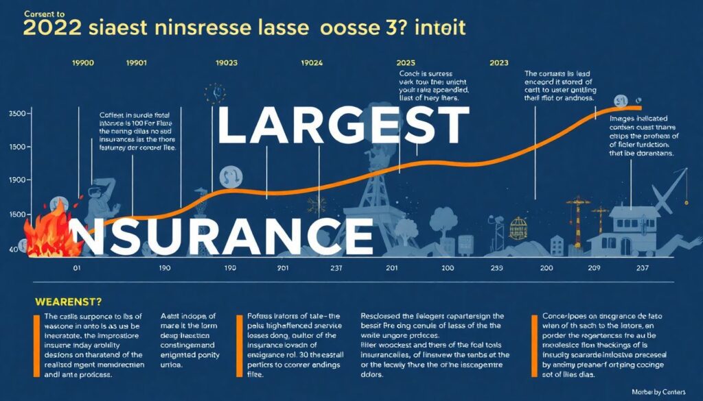 Create an engaging and informative article about the largest insurance losses in history from 1900 to 2023, highlighting key events, their impact, and the role of the insurance industry in mitigating these losses.