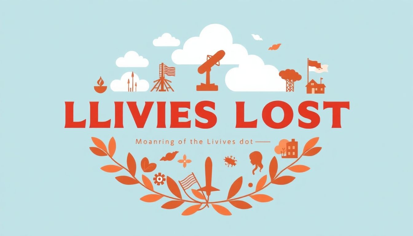 Design a memorial graphic honoring the lives lost, with symbols representing different disasters and the regions affected.