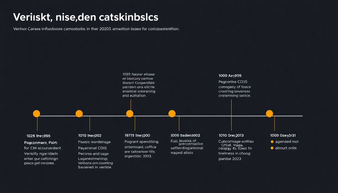 Illustrate a timeline of Verisk's milestones in catastrophe modeling, culminating in their 2025 submission to the CDI.