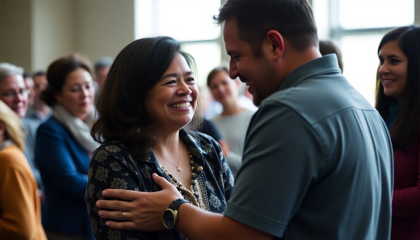 Capture the moment of joy turned to sorrow as the families receive the final news.